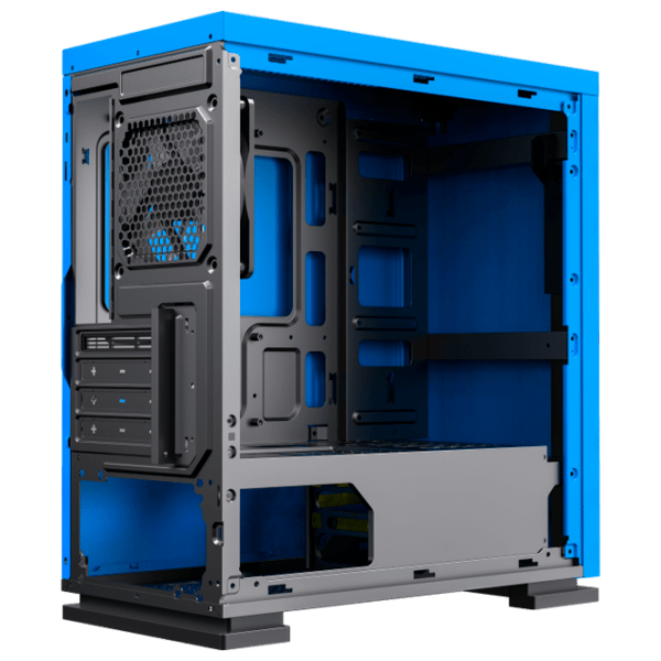 Корпус Gamemax Expedition H605-BL Синий micro ATX photo 8