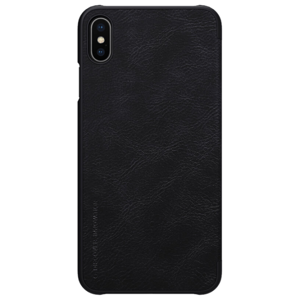 Чехол для смартфона Apple iPhone XS Max (QIN) Черный Nillkin, Кожа, Чехол книжка photo 1