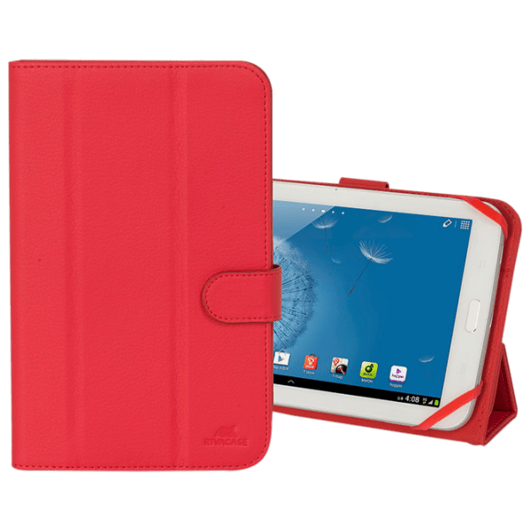Husă pentru tabletă RivaCase Universal (3132) Red RivaCase, 7", Polyurethane/ Microfiber photo 2