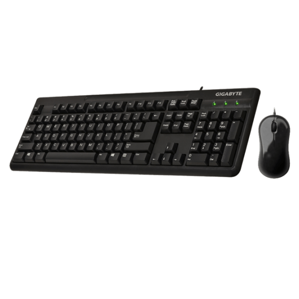 Клавиатура Gigabyte KM3100 Черный Для дома и офиса, Проводная photo 1