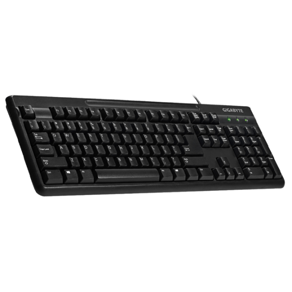 Клавиатура Gigabyte KM3100 Черный Для дома и офиса, Проводная photo 2