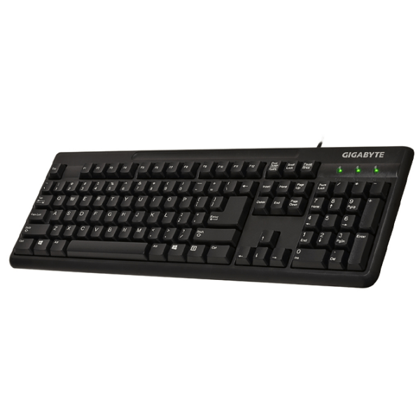 Клавиатура Gigabyte KM3100 Черный Для дома и офиса, Проводная photo 3
