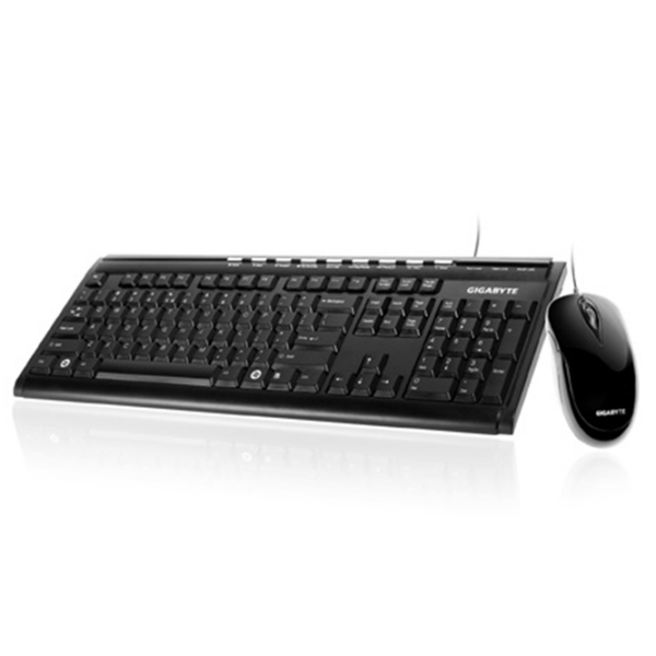 Клавиатура и Мышь Gigabyte KM6150 Черный Для дома и офиса, Проводная photo 3