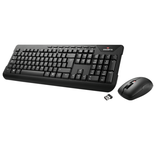 Клавиатура и Мышь Gigabyte KM7590 Черный Для дома и офиса, Беспроводные photo 2