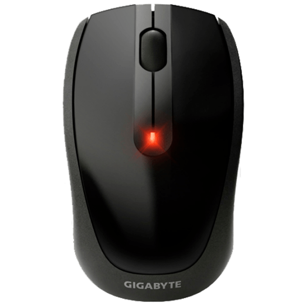 Mouse Gigabyte M7580 Black Fără fir, 1000 dpi photo 1