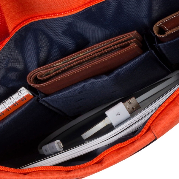 Geantă pentru laptop RivaCase 8335 15.6" Orange  photo 6
