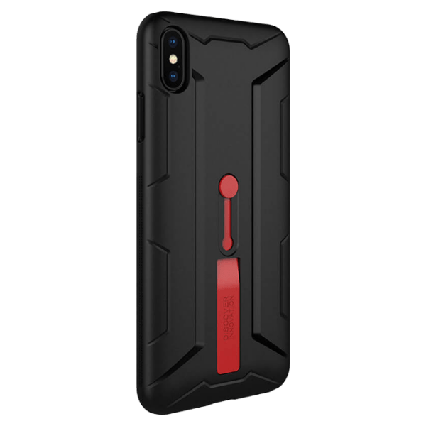 Husă pentru smartphone Apple iPhone XS Max Grip Red Black Nillkin, TPU, Back photo 2