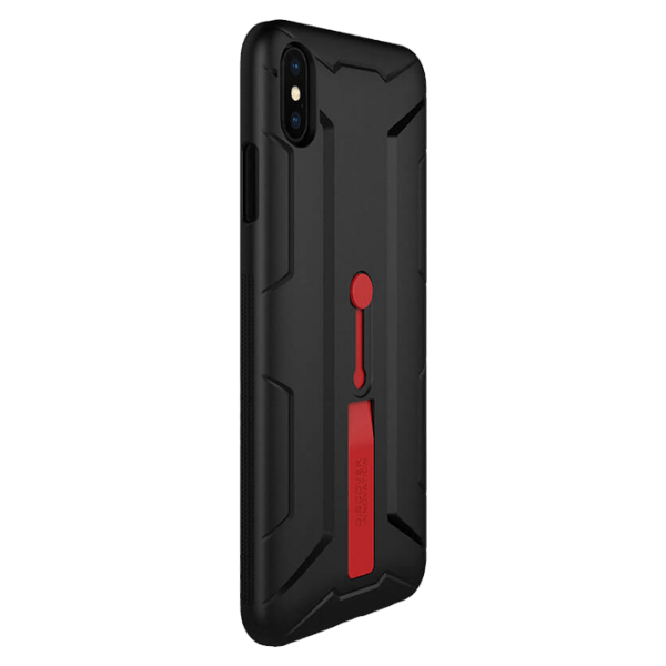 Husă pentru smartphone Apple iPhone XS Max Grip Red Black Nillkin, TPU, Back photo 4