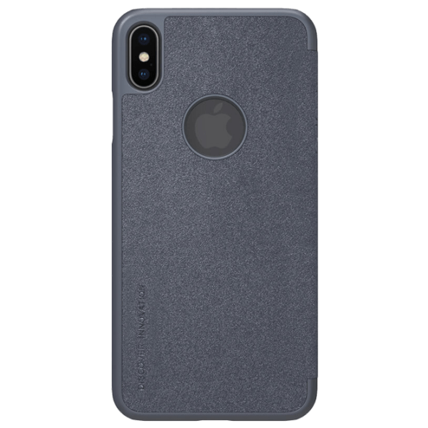 Husă pentru smartphone Apple iPhone XS (Sparkle) Black Nillkin, Piele, Book Cover photo 1