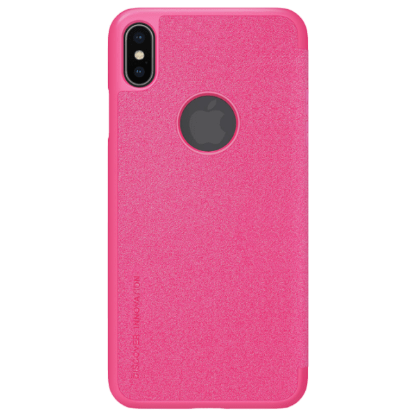 Husă pentru smartphone Apple iPhone XS (Sparkle) Pink Nillkin, Piele, Book Cover photo 1