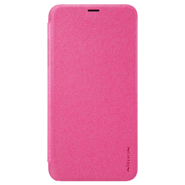 Husă pentru smartphone Apple iPhone XS (Sparkle) Pink Nillkin, Piele, Book Cover photo 2