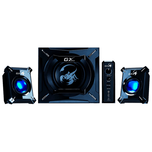 Sistem audio Genius SW-G2.1 2000, Black  photo 1