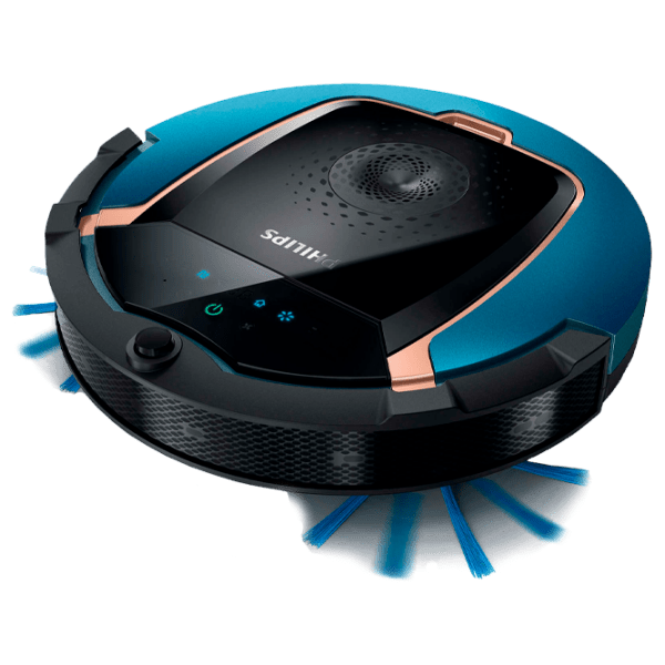 Робот пылесос Philips FC8812/01 Синий Сухая, , 58 дБ photo 2