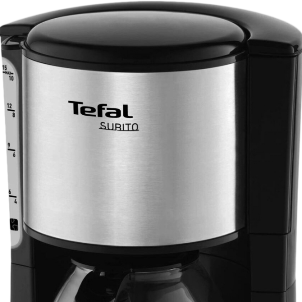 Cafetieră Tefal CM360812 Black 1000 W, 1.25 l,  photo 2