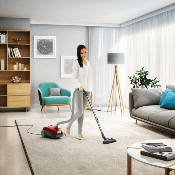 Пылесос Electrolux EEG43WR Красный 750 Вт, Сухая, Мешок/3 л photo 5