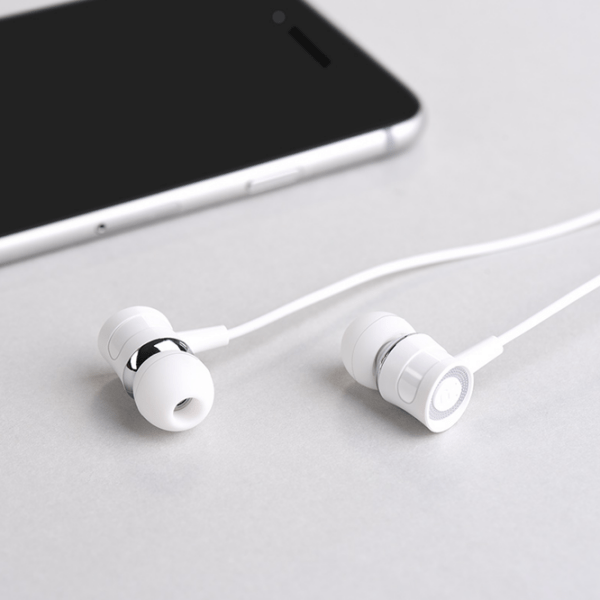 Căști Hoco M37 White Cu fir / Personal / In ear photo 3