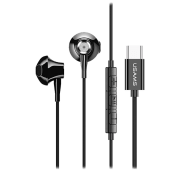 Căști USAMS EP-25 Type-C Black Cu fir / Personal / In ear