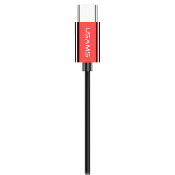 Căști USAMS EP-25 Type-C Red Cu fir / Personal / In ear photo 6