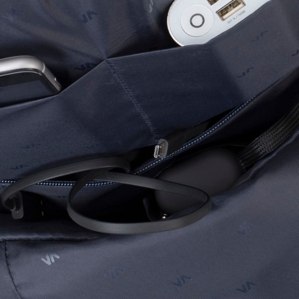 Rucsac RivaCase 7760 15.6" Blue  photo 9