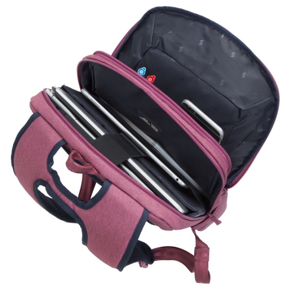 Rucsac RivaCase 7760 15.6" Red  photo 5