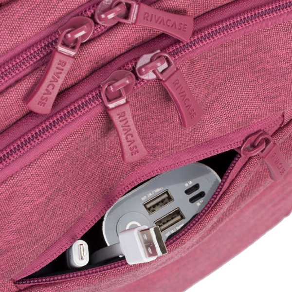Rucsac RivaCase 7760 15.6" Red  photo 9