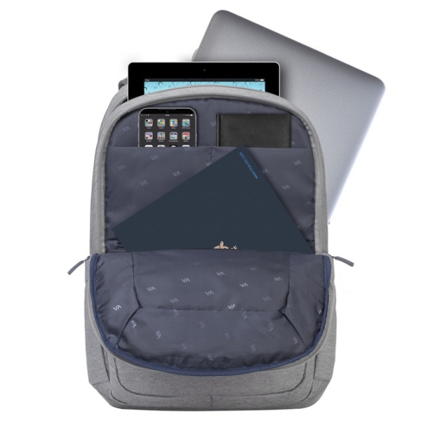 Rucsac RivaCase 7760 15.6" Gray  photo 5