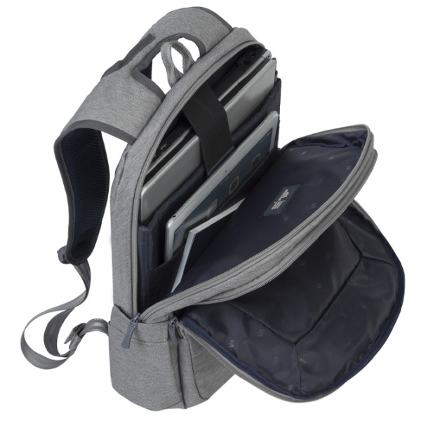 Rucsac RivaCase 7760 15.6" Gray  photo 6
