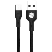 Кабель для телефона Golf GC-60 USB Type-A/ microUSB Черный 
