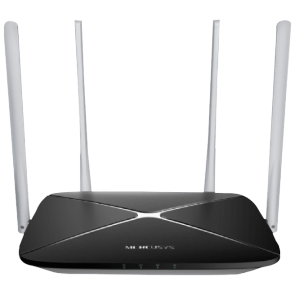 Wi-Fi Router Mercusys AC12 Black Versiune Wi-Fi: 802.11 ac photo 1