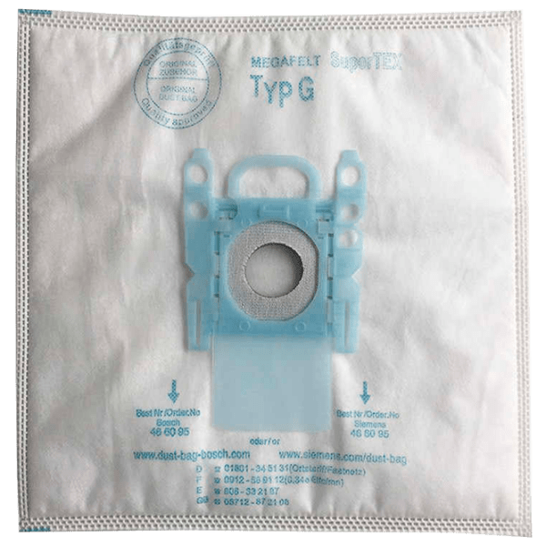 Мешок EcoFilterBags Bosch/Siemens Typ G 3116 Белый Бумага photo 1