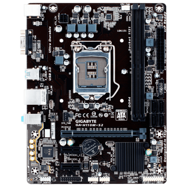 Игровой компьютер Navigator 00732, Черный Intel i3-7100 4GB 1TB + 120GB GTX1050 3GB photo 3