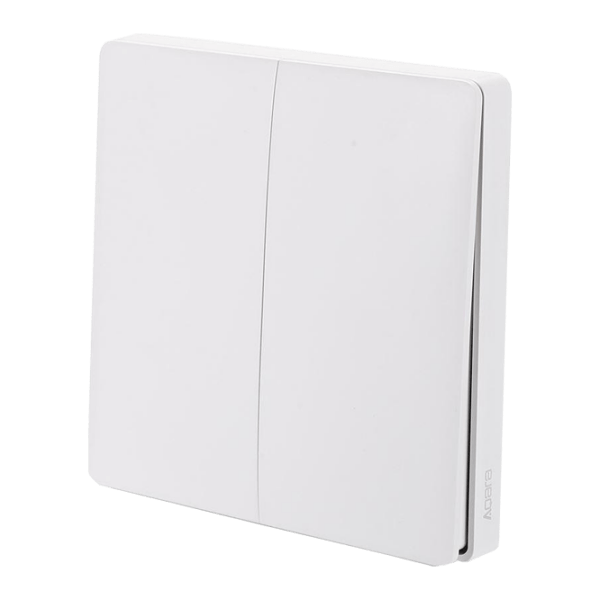 Comutator Smart Aqara Aqara Double Key White  photo 1
