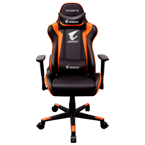 Игровое кресло Gigabyte Aorus AGC300 00038698 Оранжевый Черный  photo 1