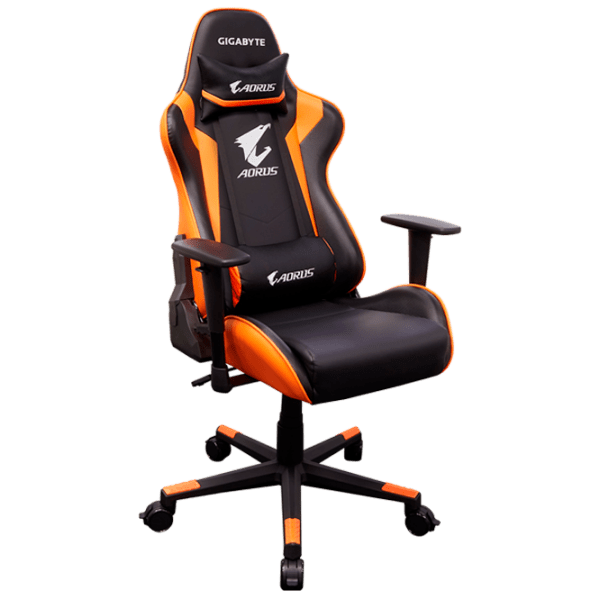 Игровое кресло Gigabyte Aorus AGC300 00038698 Оранжевый Черный  photo 5