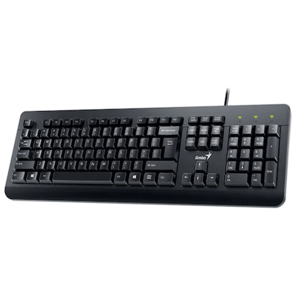 Tastatura & Mouse Genius KM-160 Black Home and Office, Cu fir photo 3