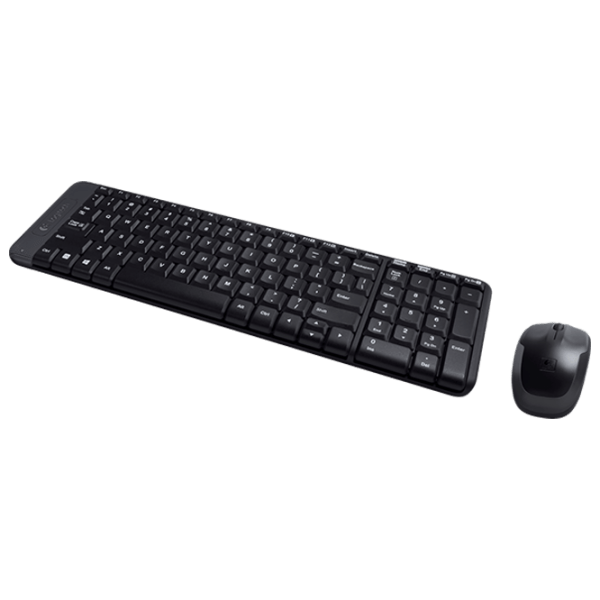 Клавиатура и Мышь Logitech MK 220 Черный Для дома и офиса, Беспроводные photo 2