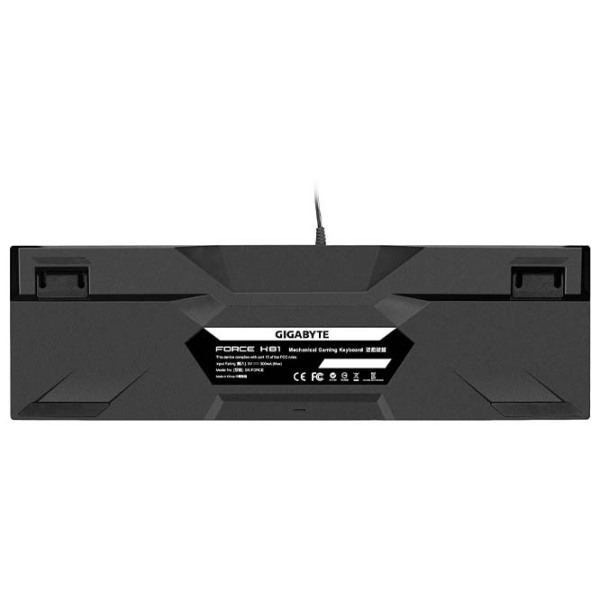 Tastatură Gigabyte Force K81 Black Gaming, Cu fir photo 4