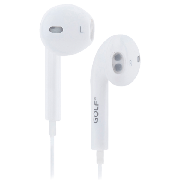 Căști Golf M1 Control Earphone White Cu fir / Personal / In ear photo 2