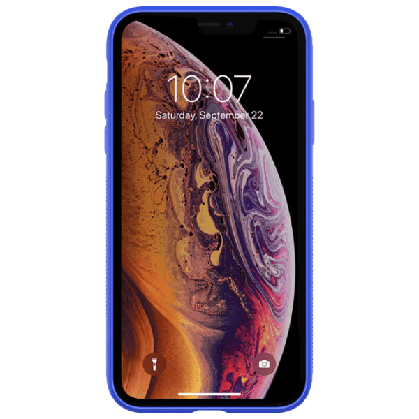Husă pentru smartphone Apple iPhone XS (Tempered Plaid) Multicolor Blue Nillkin, PC, Back photo 4