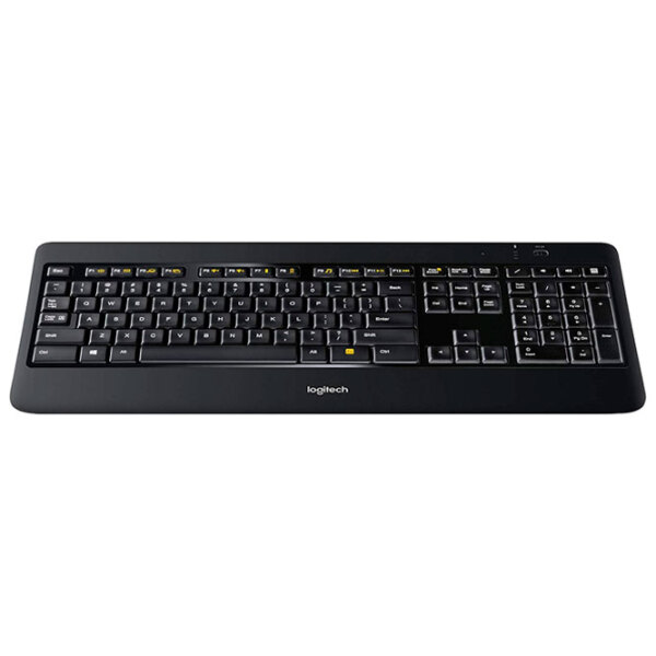 Tastatură Logitech K800 Black Home and Office, Fără fir photo 2