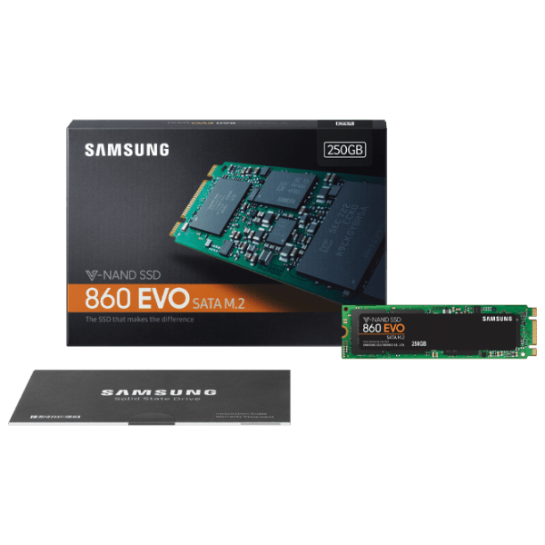 SSD Samsung 860 EVO Series M.2 250 ГБ Скорость чтения: 550 MБ/ с,
Скорость записи: 520 MБ/ с photo 4