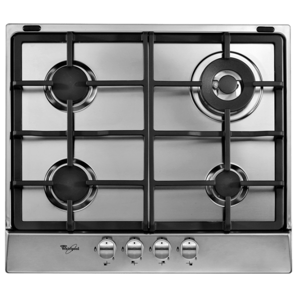 Plită încorporabilă pe gaz Whirlpool AKR 353/ IX Inox Inox, Gratare: Fontă photo 1