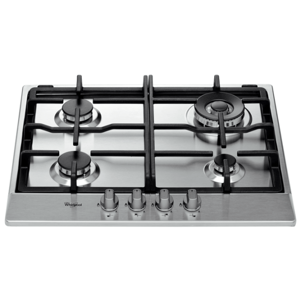 Plită încorporabilă pe gaz Whirlpool AKR 353/ IX Inox Inox, Gratare: Fontă photo 2