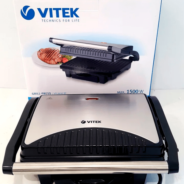 Электрогриль Vitek VT2635ST, Нержавеющая Сталь  photo 5