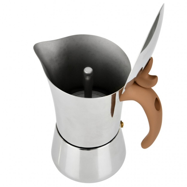 Cafetieră gheizer Fissman EM-9416
Inox 540 ml, Oțel inoxidabil photo 1
