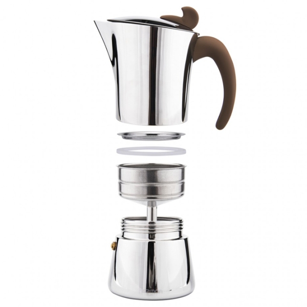 Cafetieră gheizer Fissman EM-9416
Inox 540 ml, Oțel inoxidabil photo 2