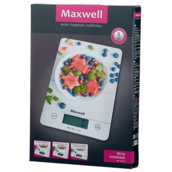 Cântar de bucătărie Maxwell MW-1478 Multicolor  photo 4