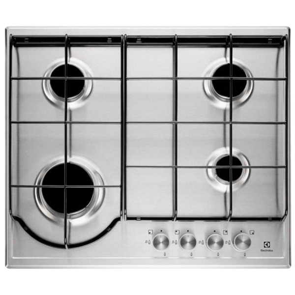 Газовая панель Electrolux EGH6242BOX, Нержавеющая Сталь  photo 1