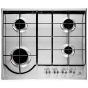 Газовая панель Electrolux EGH6242BOX, Нержавеющая Сталь 