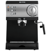 Espressor Vitek VT-1511 Black 1050 W, 1.5 l, Boiler